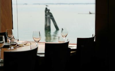 Dining Area View | Ave Maria Portegrandi | Bike & Boat Tour