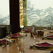 Dining Setup | Ave Maria Portegrandi | Bike & Boat Tour