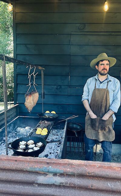 Preparing a traditional meal. cc-mikky
