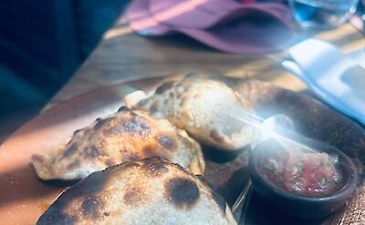 Freshly baked empanadas. cc-mikky