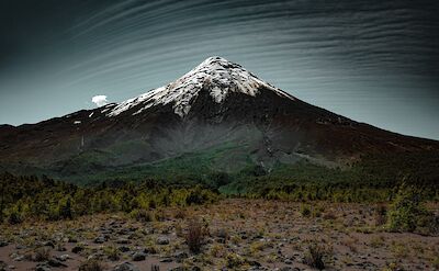 Osorno Volcano rising above the Lake District.