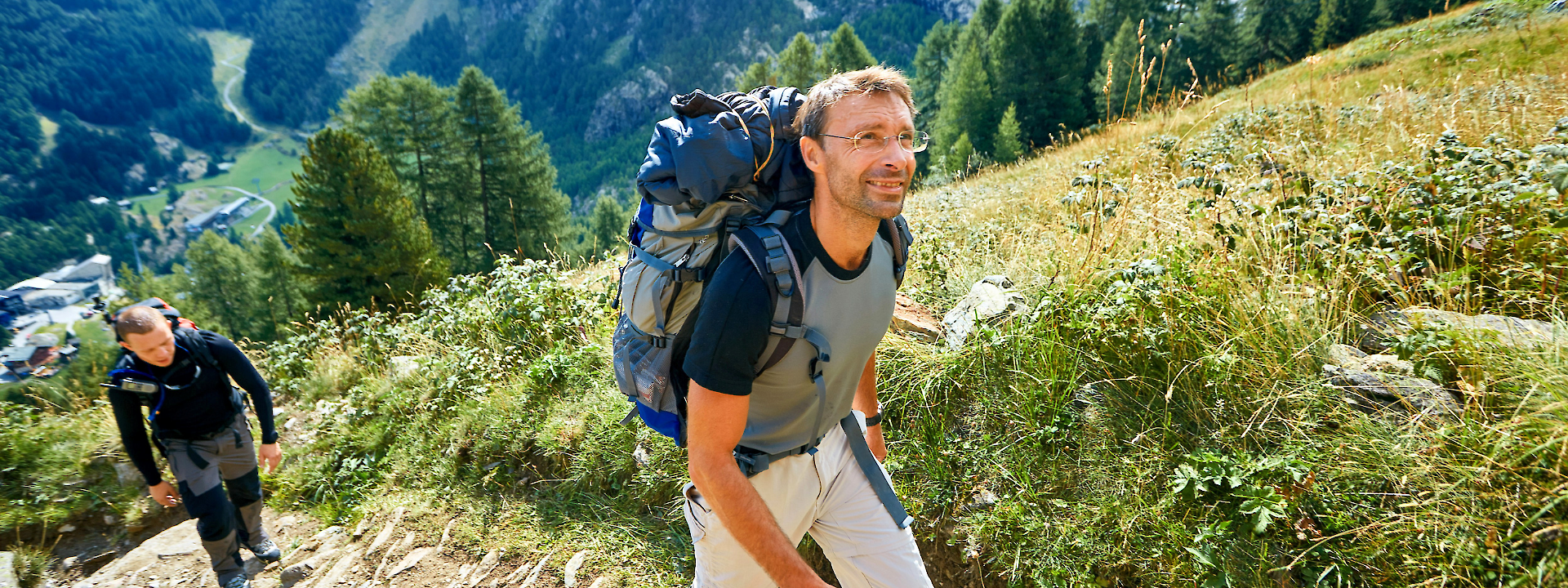 Hiking through the mountains. Unsplash@Getty Images
