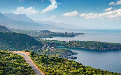 Coastal landscape of the southern Peloponnese. toABB