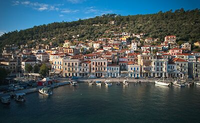 Evening view across the harbor town of Gytheio. unsplash@AboveHorizon