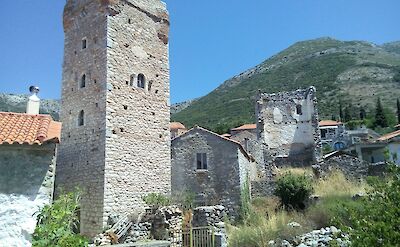 Historic Mani tower village. Unsplash@NikoKon