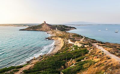 Coastal view of the Sinis Peninsula near Tharros, Sardinia. unsplash@leonardCotte