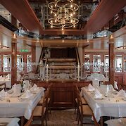 Dining Area | MS Switzerland | Boat & Bike Tour