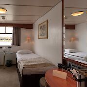 Main Deck Cabin | MS Switzerland | Boat & Bike Tour