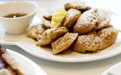 Traditional Dutch Poffertjes. cc:Jocien
