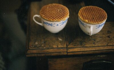Coffee & Stroopwafel - A classic Dutch pairing. flickr:BarbaraW