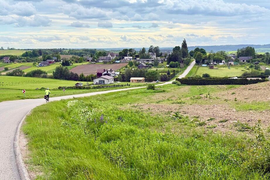 Rolling countryside of the Baltics. CC:Raymond Lemoine