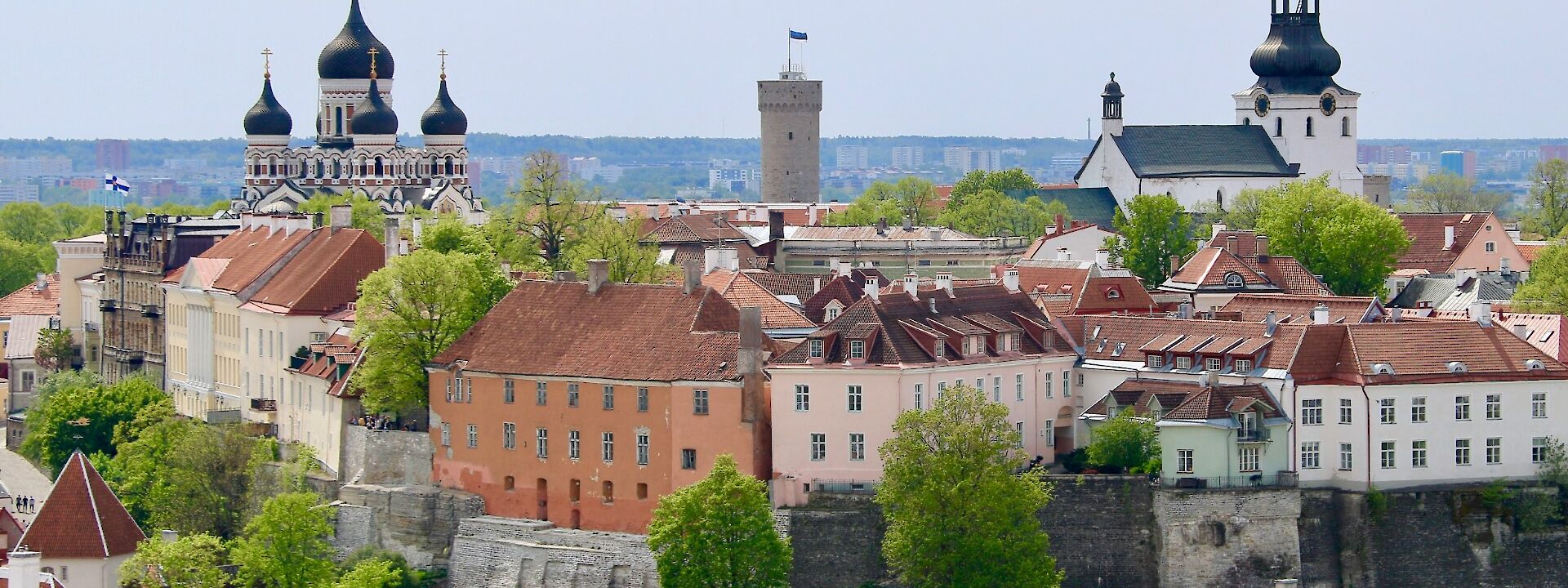 Skyline of Tallinn, Estonia. Unsplash@Hongbin