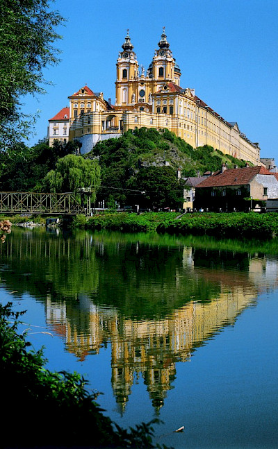 Abbey of Melk, a Baroque Benedictine monastery, Lower Austria. ©Austrian National Tourist Office