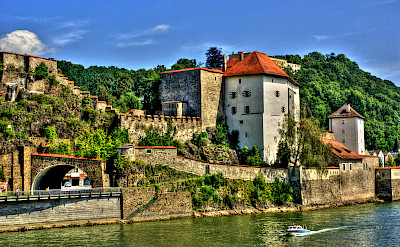 Veste Niederhaus in Passau, Germany. Flickr:polybert49