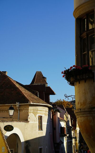 Rooftops of Durnstein, Austria. Unsplash@Shpetim Ujkani