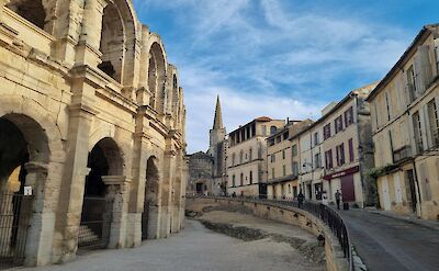 The Roman Amphitheatre in Arles, UNESCO World Heritage Site. pexels:Aliguieri