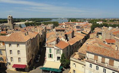 Historic rooftops of Arles. pixabay:afib