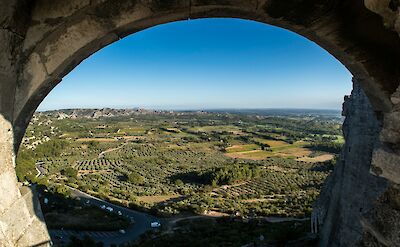 View across the Alpilles from Les Baux-de-Provence. unsplash:JaakkoKemppainen