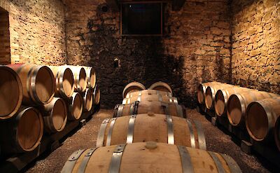 Rh&ocirc;ne Valley wine cellar. unsplash:TamaraMalaniy