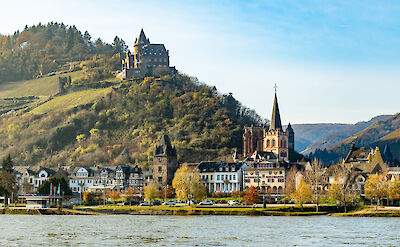 Burg Stahleck in the heart of the Middle Rhine Valley. to:TN
