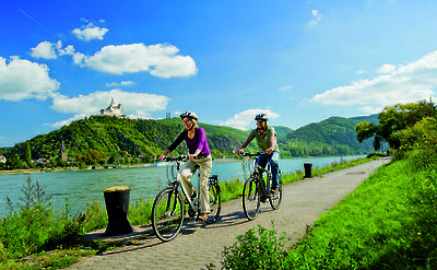 Ride the scenic Rhine Cycle Route. to:TN