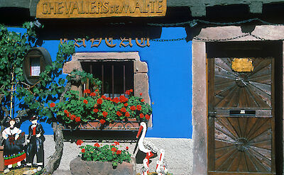 Traditional half-timbered architecture. to:TN