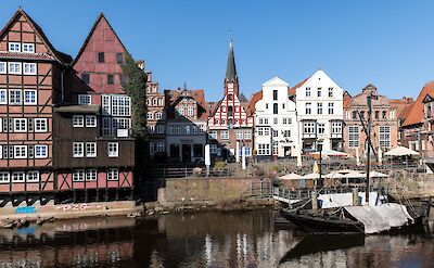 L&uuml;neburg's Old Town and St. John's Church. Pexels:WolfgangWeiser
