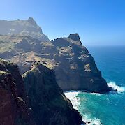 Cape Verde Hiking Tour - São Vicente & Santo Antão - Atlantic Ocean views on the Ponta do Sol to Cruzinha hiking trail, Santo Antao, Cape Verde. CC:Rosalind Perrett