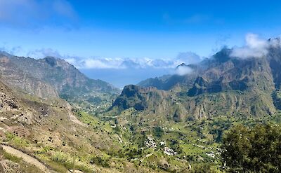 The lush green peaks of the Paul Valley, Santo Antao, Cape Verde. CC:Rosalind Perrett