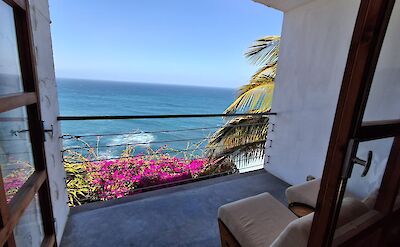 Room veranda at Mamiwata Eco Village, Santo Antao, Cape Verde