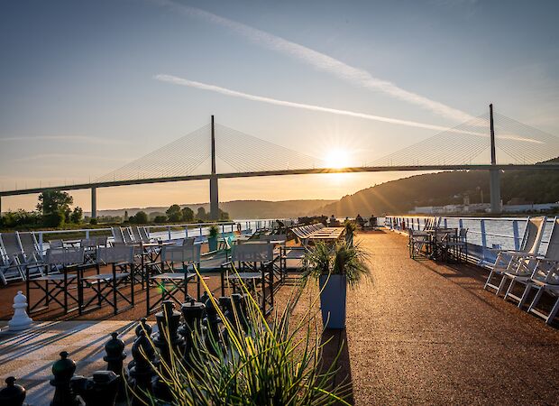Sun Deck | Amadeus Diamond | Bike & Boat Tour