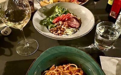 Traditional dinner in Caldaro. cc:Tripsite