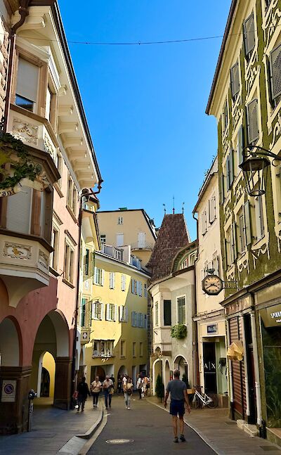 Merano’s historic center. cc:Tripsite