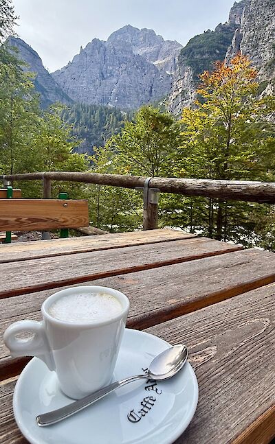 Espresso stop at a mountain rifugio. cc:Tripsite