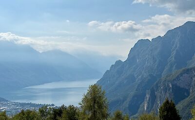 Looking down toward Lake Garda. cc:Tripsite
