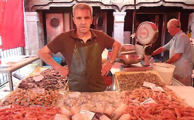 Fresh seafood at a local fish market. toGL
