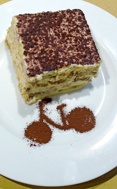 Classic Italian tiramisu. toGL