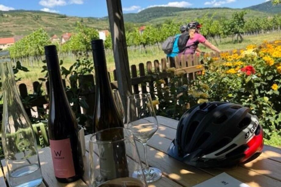 Wine and biking along the Danube. CC:Stuart Fabel