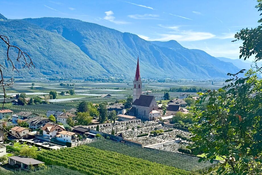 A church between Nals and Caldero, Italy. CC:Heather Williams