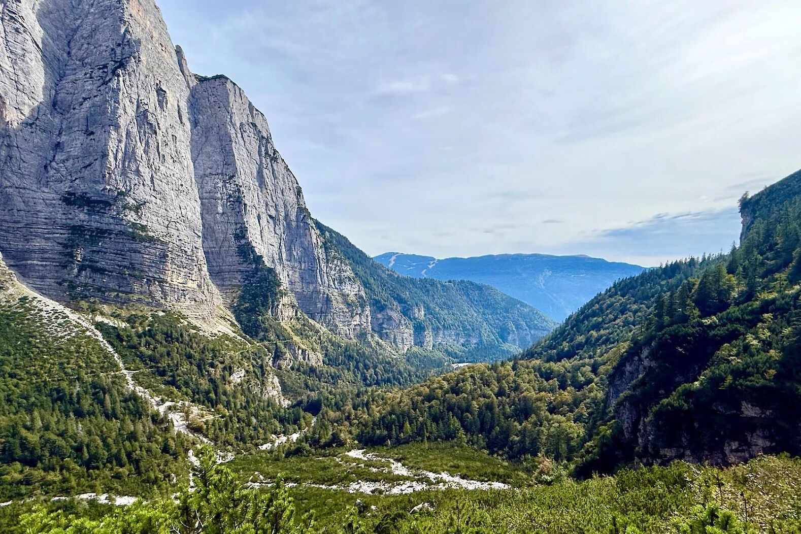 Incredible trail views, Italy. CC:Heather Williams