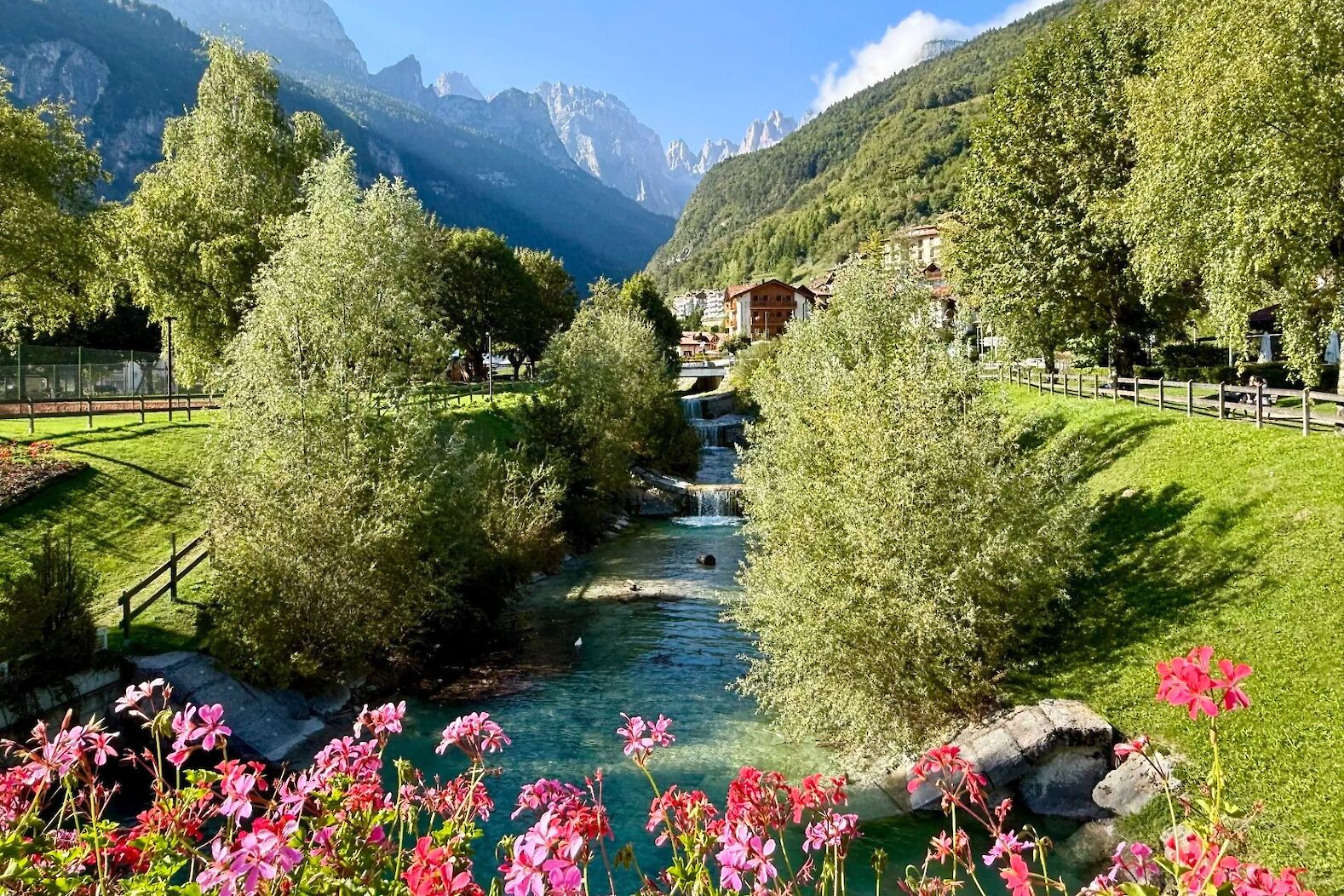 Mountain views from Molveno, Italy. CC:Heather Williams
