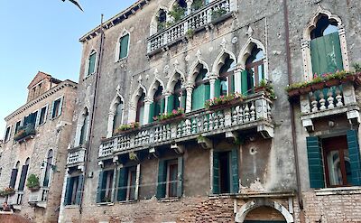 Historic Venetian palace overlooking the Grand Canal. cc:Tripsite