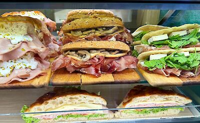 Italian sandwiches filled with local meats, cheeses, and fresh ingredients. cc:Tripsite