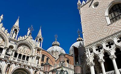 St. Mark's Basilica and the Doge's Palace in Venice. cc:Tripsite