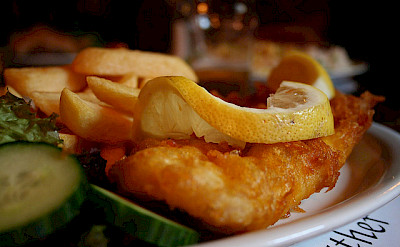 Fish and Chips in Scotland. Flickr:leigh wolf