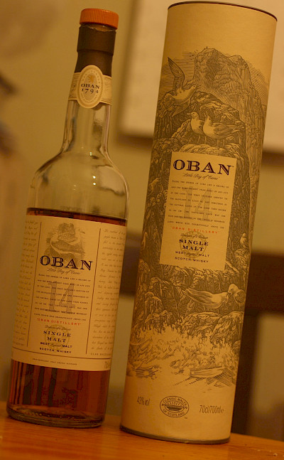 Oban is famous for its local Scotch. Flickr:Matthew Black