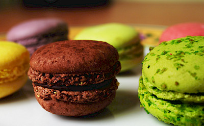 Macarons are a favorite in France. Flickr:Marc Kjerland
