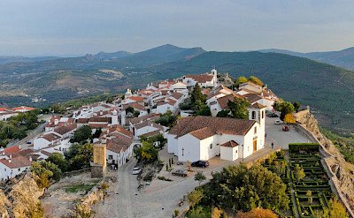 Old town from the castle of Marvão, Portugal. Photo via Flickr:MiguelVieira