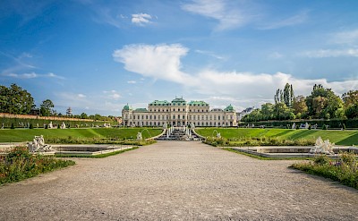 Pathway to the Belvedere Palace, Vienna, Austria. Unsplash@Leonhard Niederwimmer