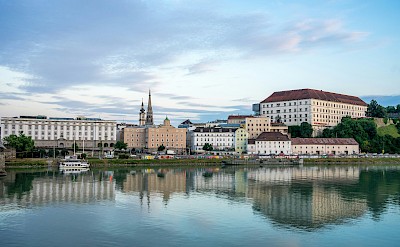 Waterfront of Linz, Austria. Unsplash@Leonhard Niederwimmer